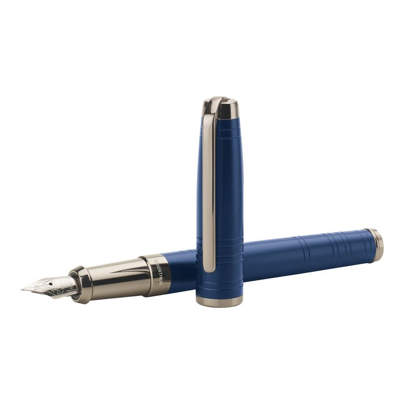 3108722402458-Oberthur Méridien - Stylo plume marine-P_79421305_1-0