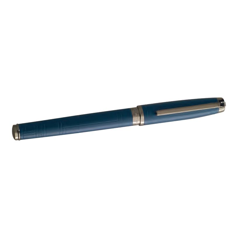 3108722412457-Oberthur Meridien - Stylo à bille marine-P_79421326_1-0