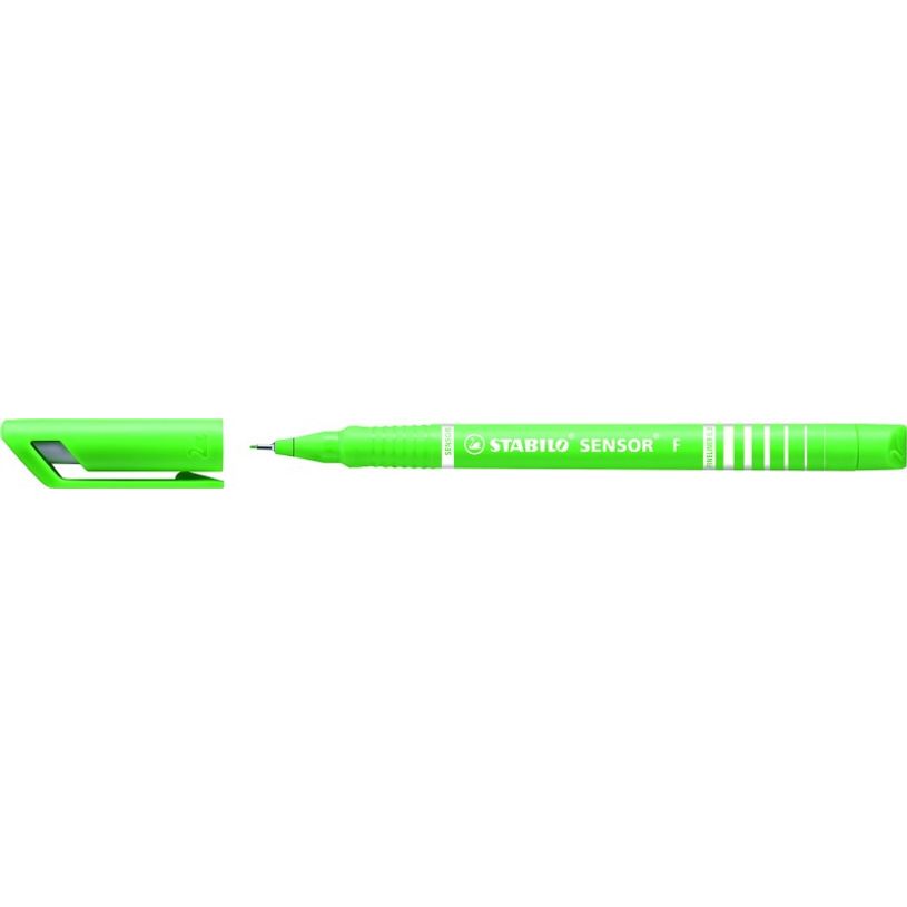 4006381491808-STABILO SENSOR F - Feutre d'écriture - pointe fine - vert clair-P_79421638_1-0