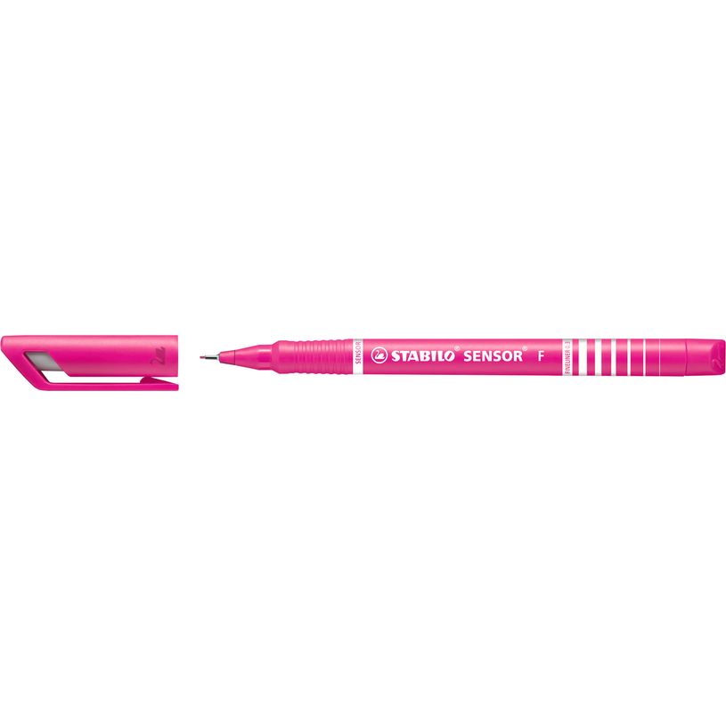 4006381491860-STABILO SENSOR F - Feutre d'écriture - pointe fine - rose-P_79421640_1-0