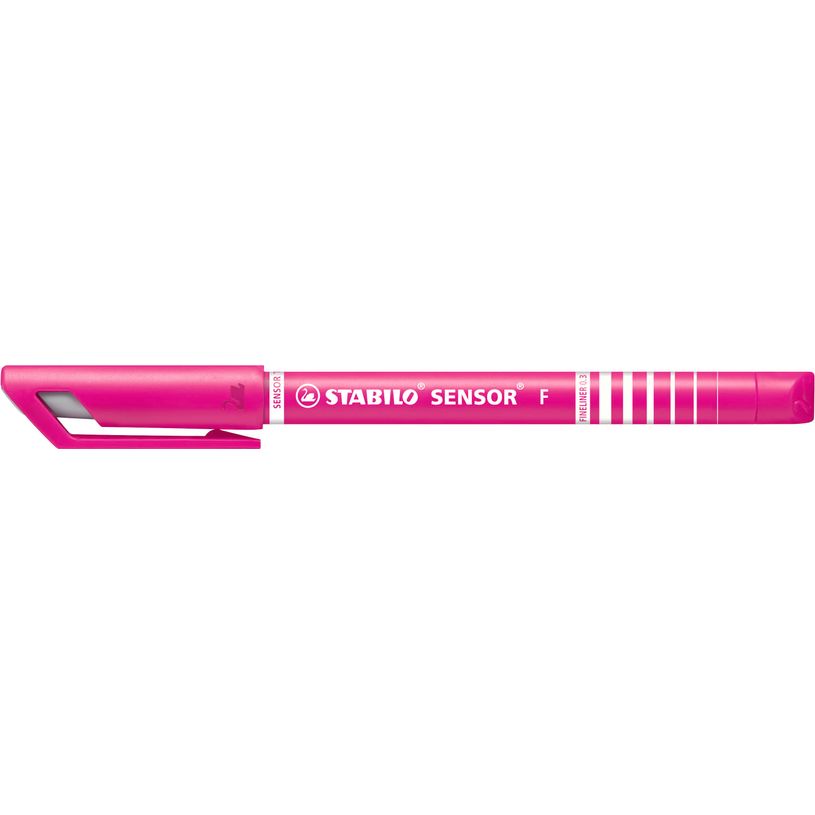 4006381491860-STABILO SENSOR F - Feutre d'écriture - pointe fine - rose-P_79421640_2-1
