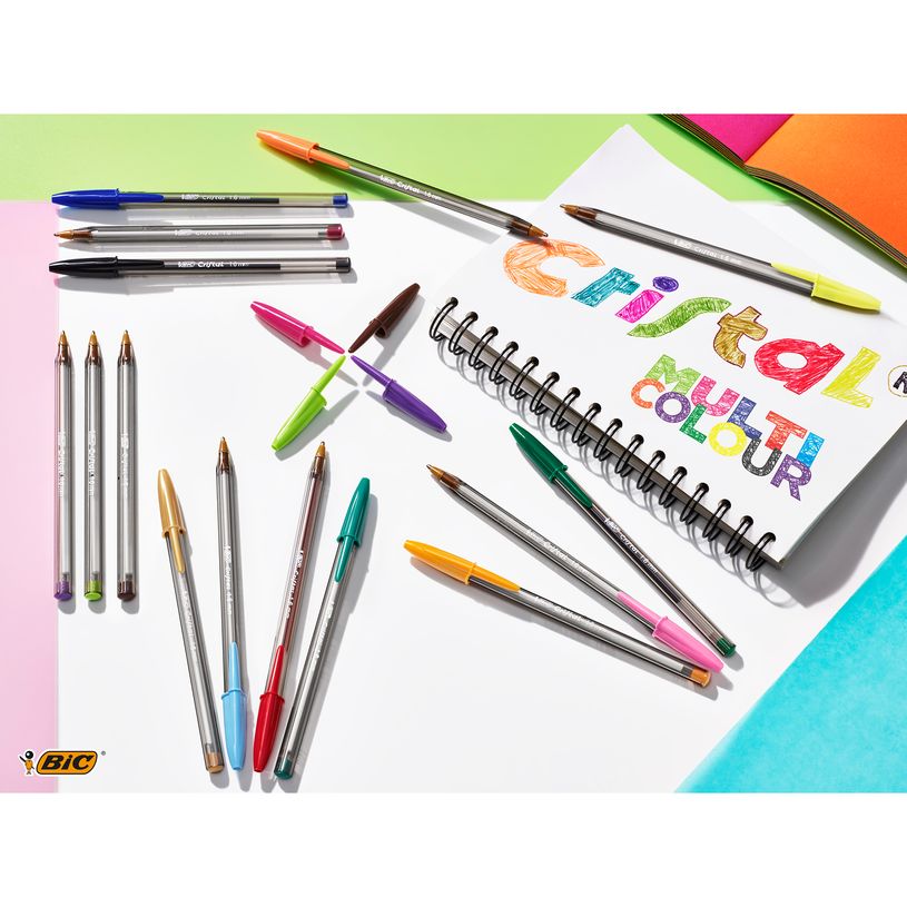 2012349386699-BIC Cristal Fun - Stylo à bille - violet - 0.6 mm-P_79421867_6-5