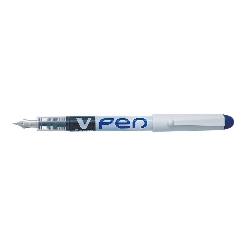 4902505326615-Pilot V Pen - 12 Stylos plume - bleu - 0,4 mm - pointe moyenne-P_79421968_2-1