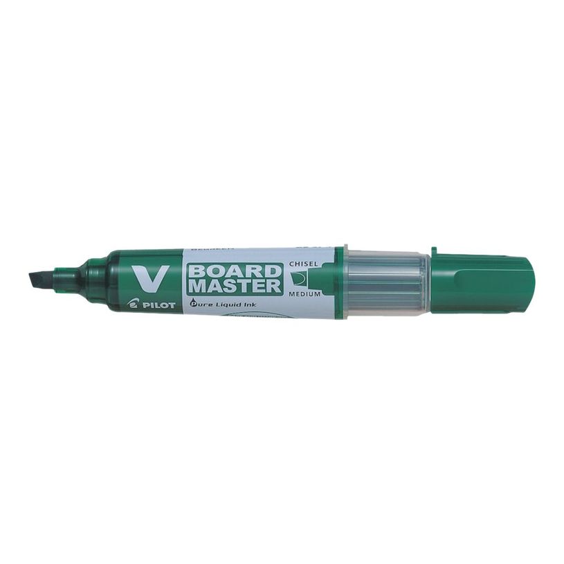 4902505355943-Pilot V BOARD MASTER - 10 Marqueurs effaçables - pointe biseau - vert-P_79421977_1-0