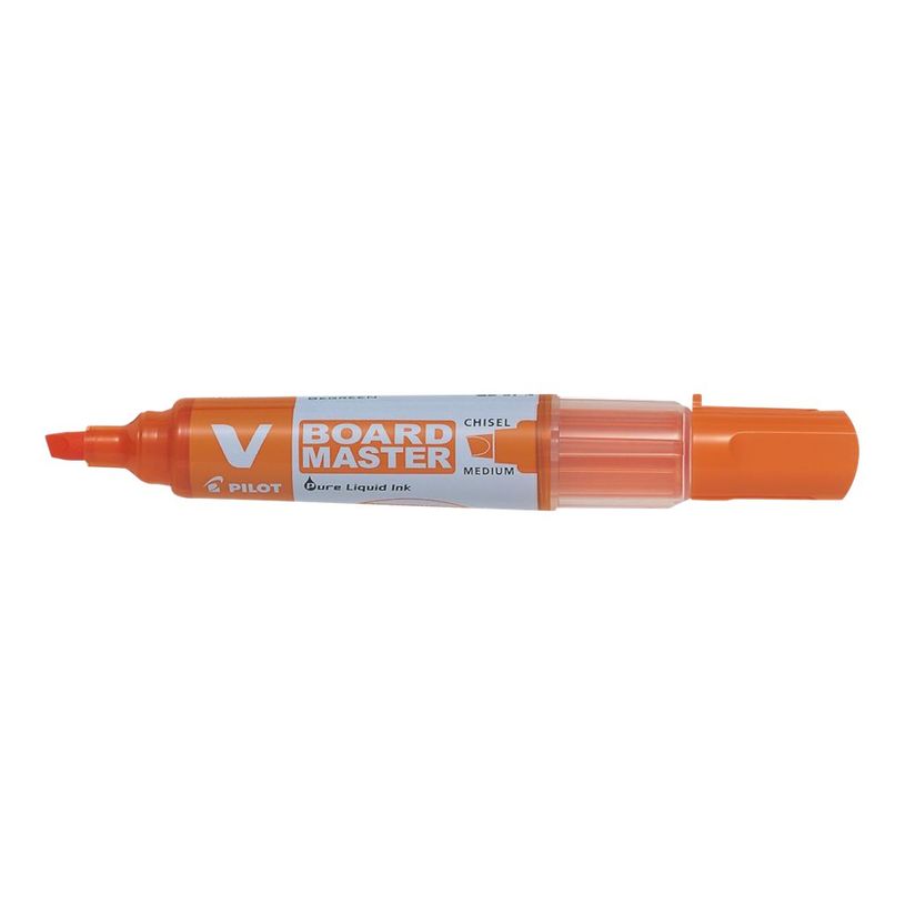 4902505355950-Pilot V BOARD MASTER - 10 Marqueurs effaçables - pointe biseau - orange-P_79421978_1-0