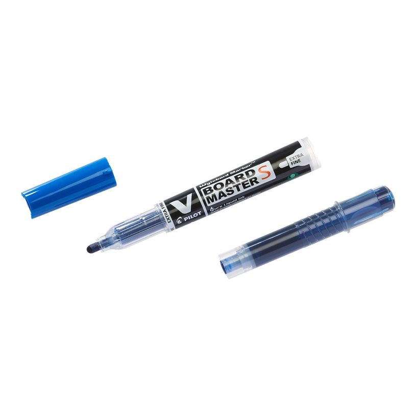 4902505487477-Pilot V BOARD MASTER S - Pack de 10 marqueurs effaçables - pointe extra fine - bleu-P_79422013_1-0