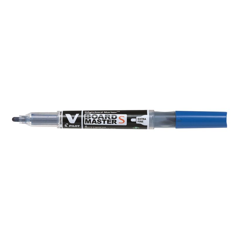 4902505487477-Pilot V BOARD MASTER S - Pack de 10 marqueurs effaçables - pointe extra fine - bleu-P_79422013_2-1