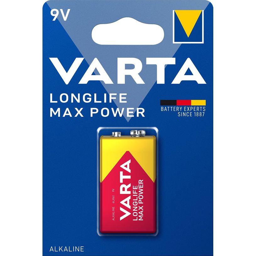 4008496545612-VARTA Longlife Max Power - 1 pile alcaline - 6LR61 9V-P_79422678_1-0