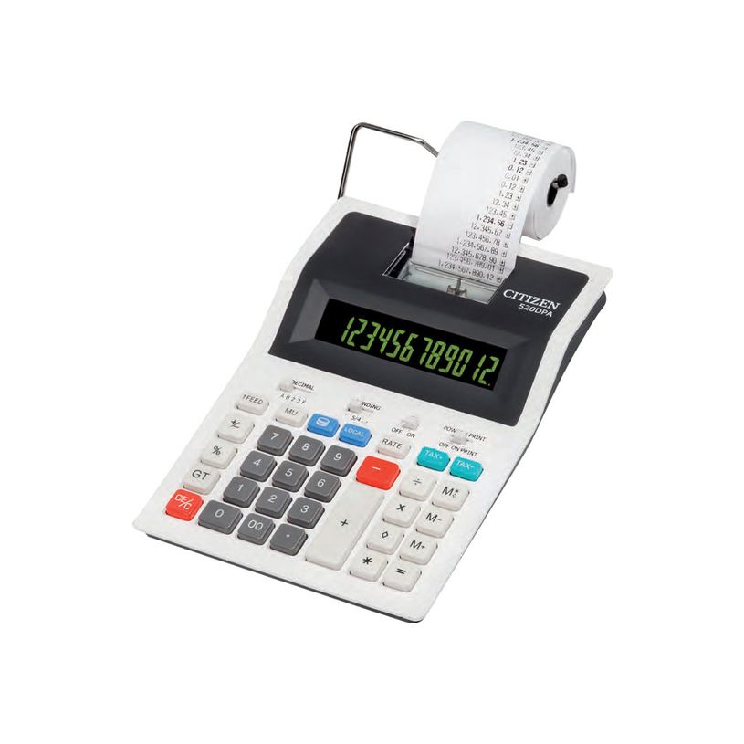 4562195135029-Citizen 520DPA - calculatrice avec imprimante-P_79423244_1-0