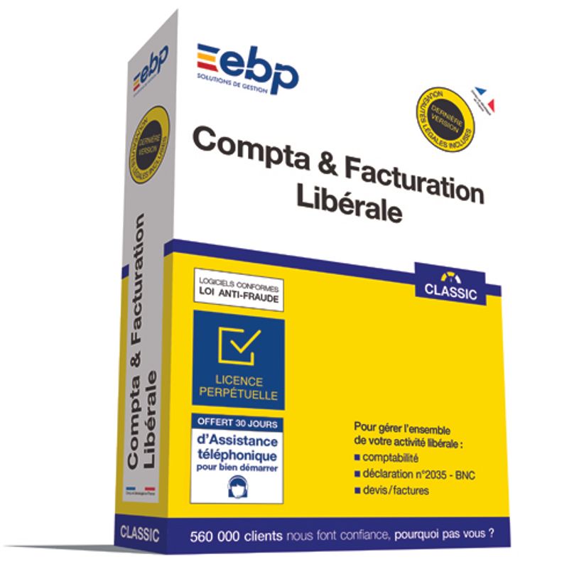 3438600134646-EBP Compta et Facturation Libérale classic - dernière version - 1 utilisateur-P_79423283_1-0