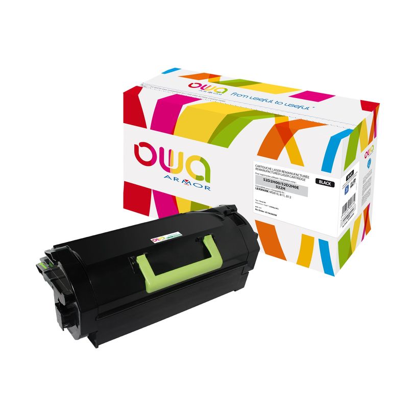 3112539606732-Cartouche laser compatible Lexmark 522H - noir - Owa K15636OW-P_79423659_1-0