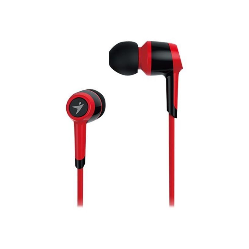 4710268250586-Genius Kit main libre - Ecouteurs filaire avec micro - intra-auriculaire - rouge -P_79423773_2-1