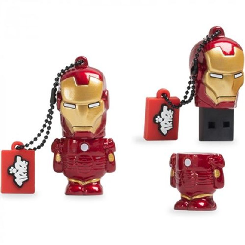 8034135437464-Tribe Marvel Iron-Man - clé USB 16 Go - USB 2.0-P_79423965_1-0