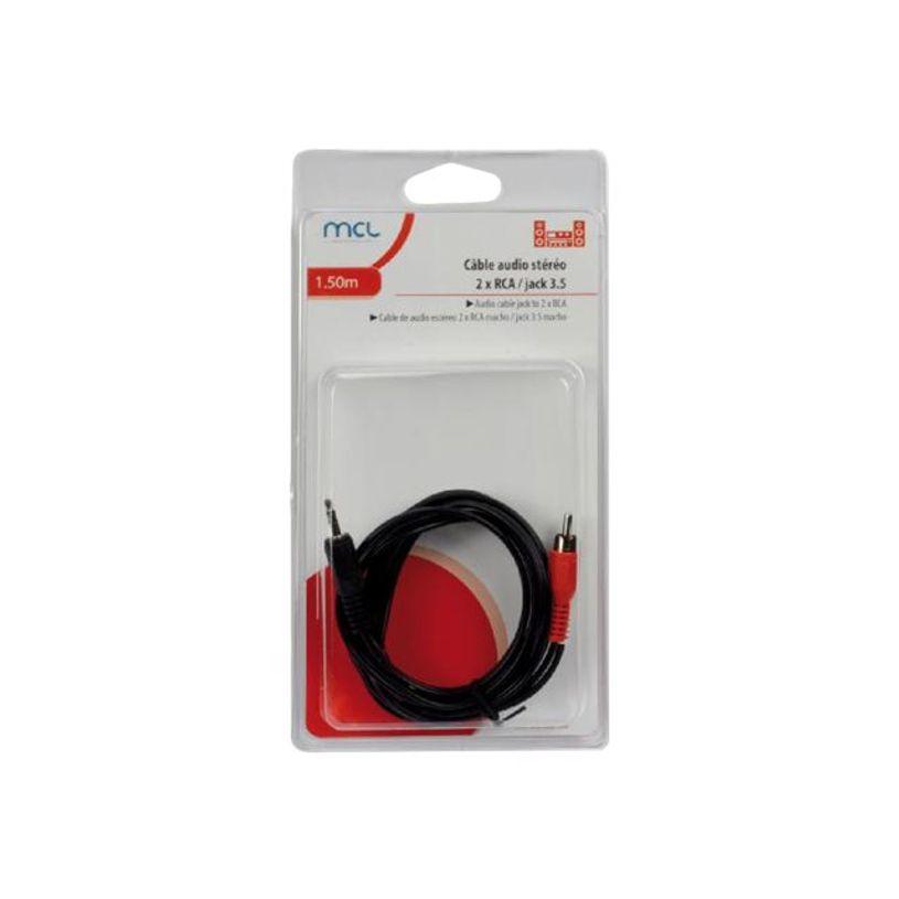 0000006138974-MCL Samar - câble audio/stéréo 2 prises RCA (M)vers JACK 3.5(M) - 1.5 m-P_79425185_1-1