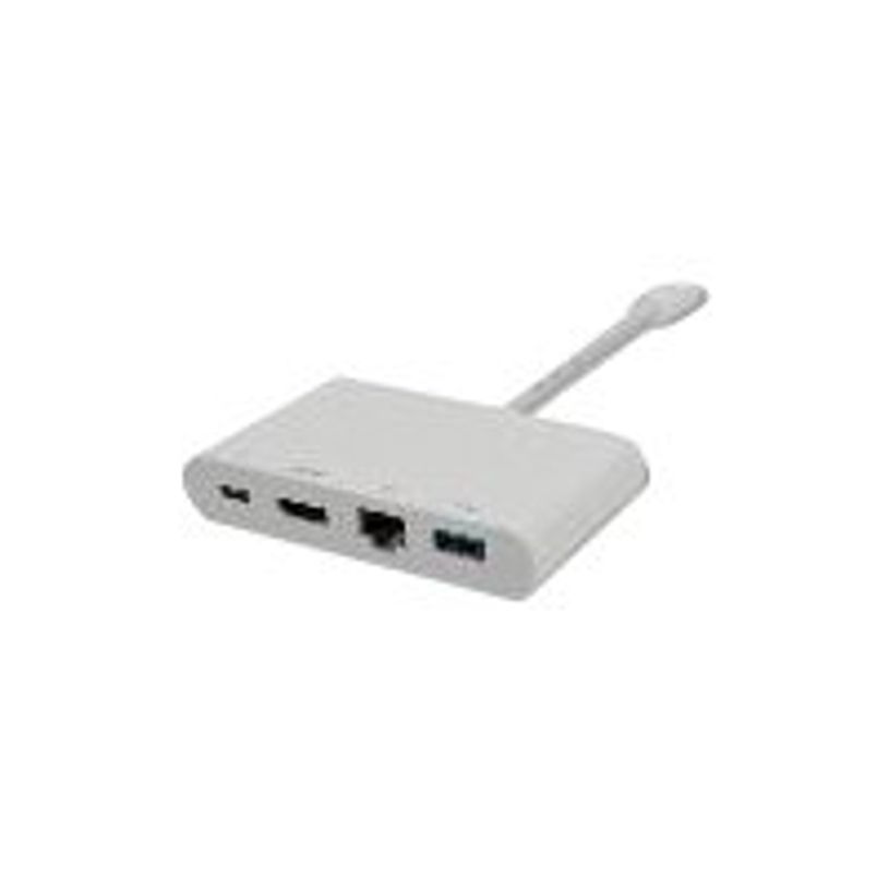 3700224757076-MCL Samar USB3C-504 - Station d'accueil - HDMI, RJ45, USB-C, 3xUSB, VGA-P_79425196_1-0