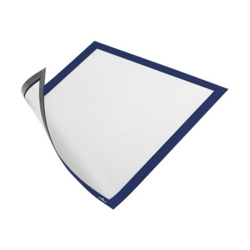 4005546981130-Durable Duraframe Magnetic - Cadre d'affichage magnétique - A4 - bleu - pour surfaces mét-P_79425270_2-1