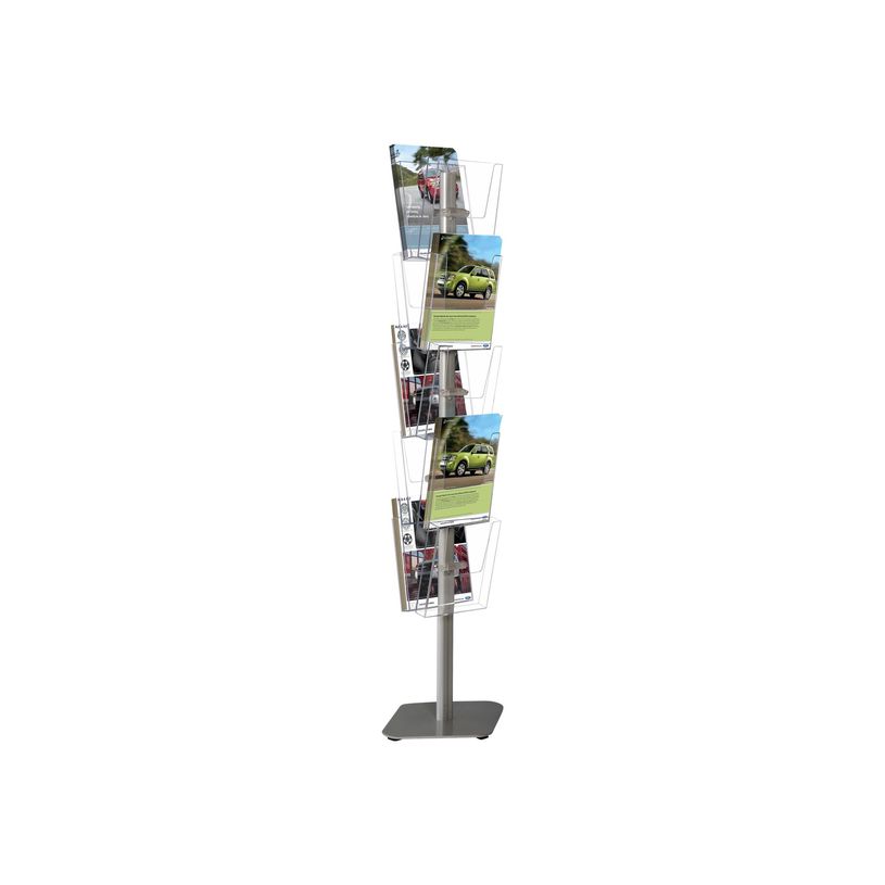 3660412031145-Promocome - Présentoir de sol 5 niveaux pour brochures A4 - 5 bacs sur 1 face-P_79427725_1-0