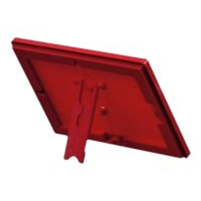 3660412031428-Promocome Ecoframe - Cadre porte-affiche clippant à poser ou à fixer au mur - A4 - rouge-P_79427753_2-1