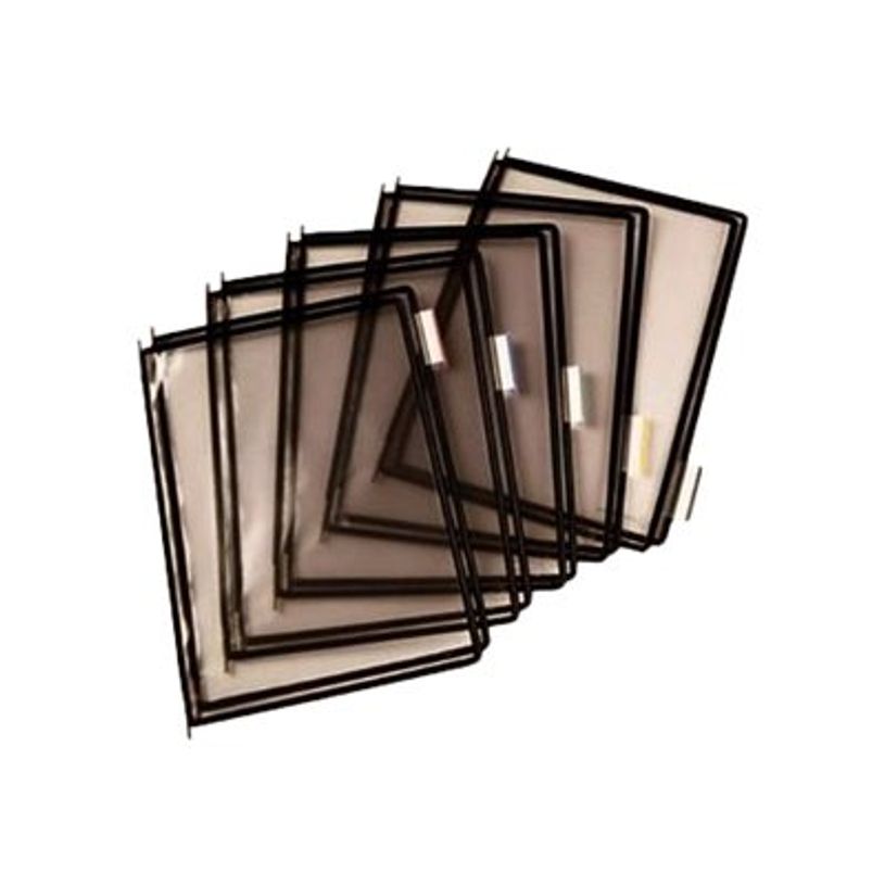 3660412031848-Promocome - Lutrin de comptoir mural plastique - fourni avec 10 pochettes A4 multi-coloris-P_79427791_2-1