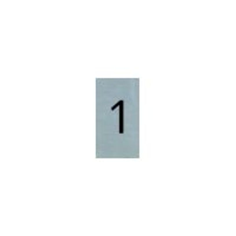 8711234048516-Pickup Alulook - Étiquette autocollante - 60 x 44 mm - Chiffre 1-P_79428034_1-0