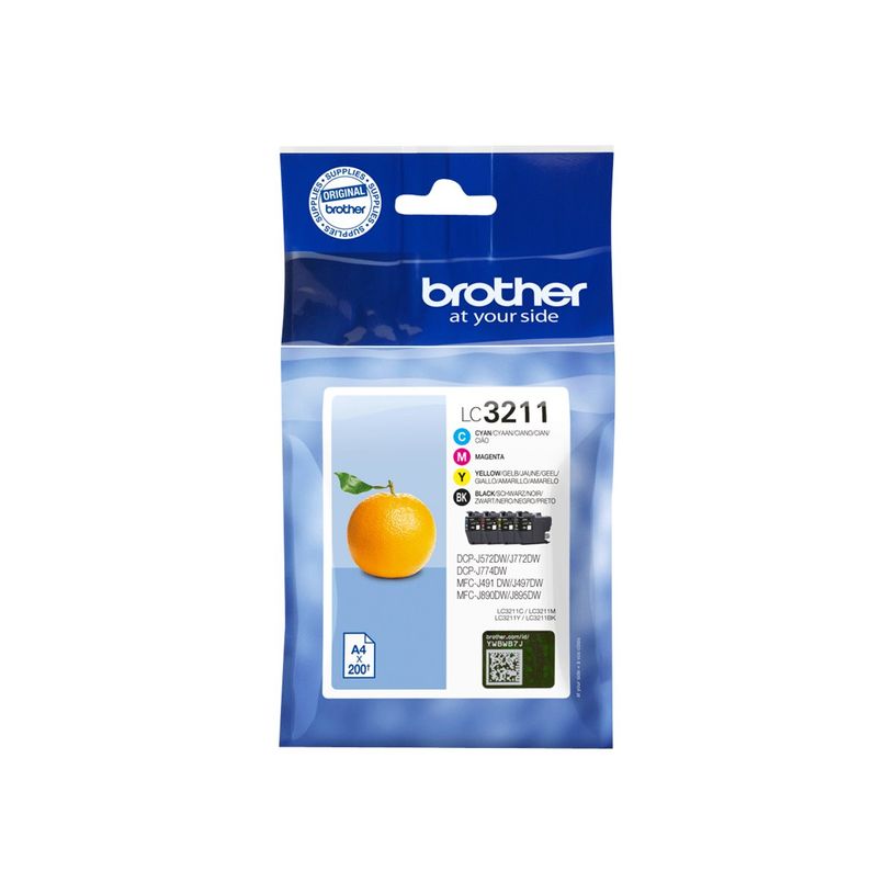 4977766780148-Brother LC3211 - pack de 4 - noir, cyan, magenta, jaune - cartouche d'encre originale-P_79428374_8-4
