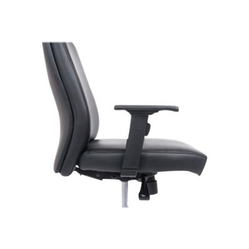 3760185029056-Fauteuil de bureau PHILADELPHIE - accoudoirs réglables - appui-tête intégré - noir-P_79428546_7-6