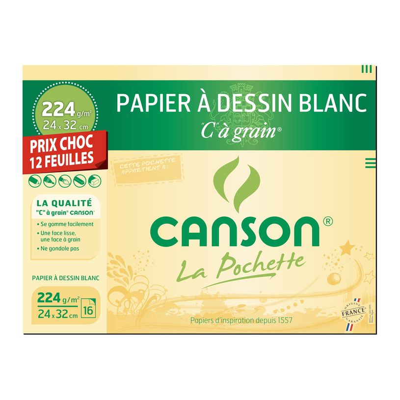 3148950135391-Canson C à grain format spécial - Pochette papier à dessin - 12 feuilles - 24 x 32 cm - -P_79429392_1-0