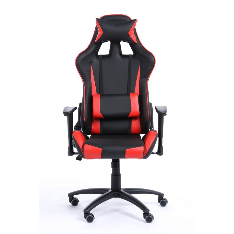 3760185028813-Fauteuil gamer SPORTING - accoudoirs réglables - noir et rouge-P_79429677_7-6