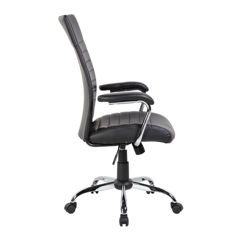 3760185029285-Fauteuil de bureau BRISTOL - accoudoirs fixes - noir-P_79429684_4-3