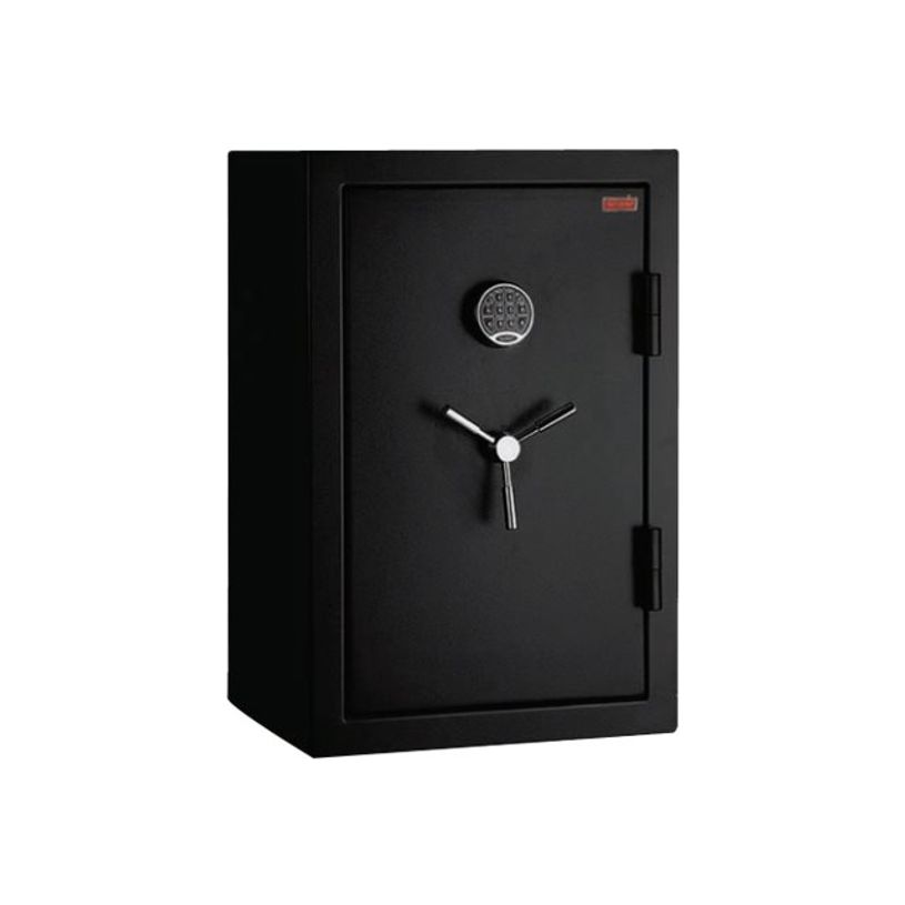 8717056680002-Reskal SE192 - Coffre-fort "gros volumes" 200L - à code - 3 étagères - acier noir-P_79429723_1-0