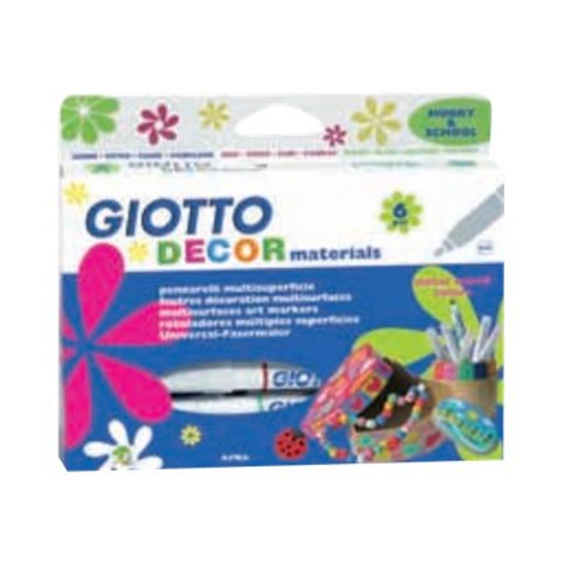 8000825453304-GIOTTO DECOR Materials - 6 Feutres - tous supports-P_79430008_2-0