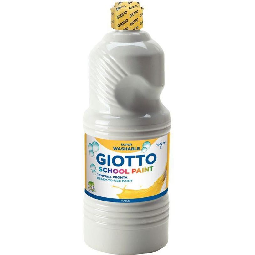 8000825977015-Giotto School - Gouache ultra lavable - blanc - bouteille d'1 L-P_79430020_1-0