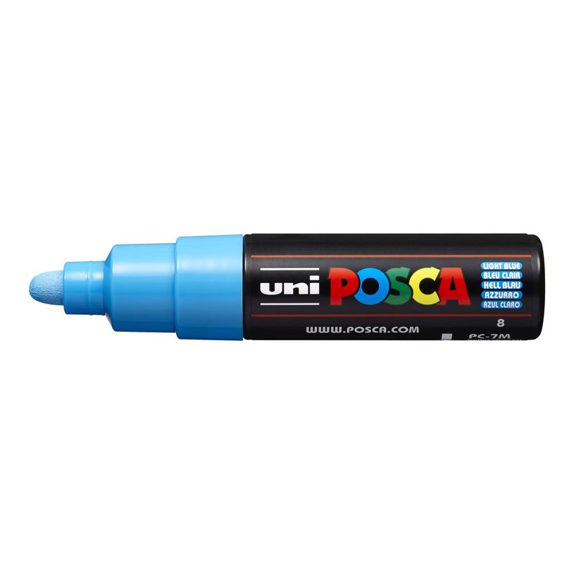 4902778228319-Posca - Marqueur peinture pointe large - bleu clair-P_79430211_1-0