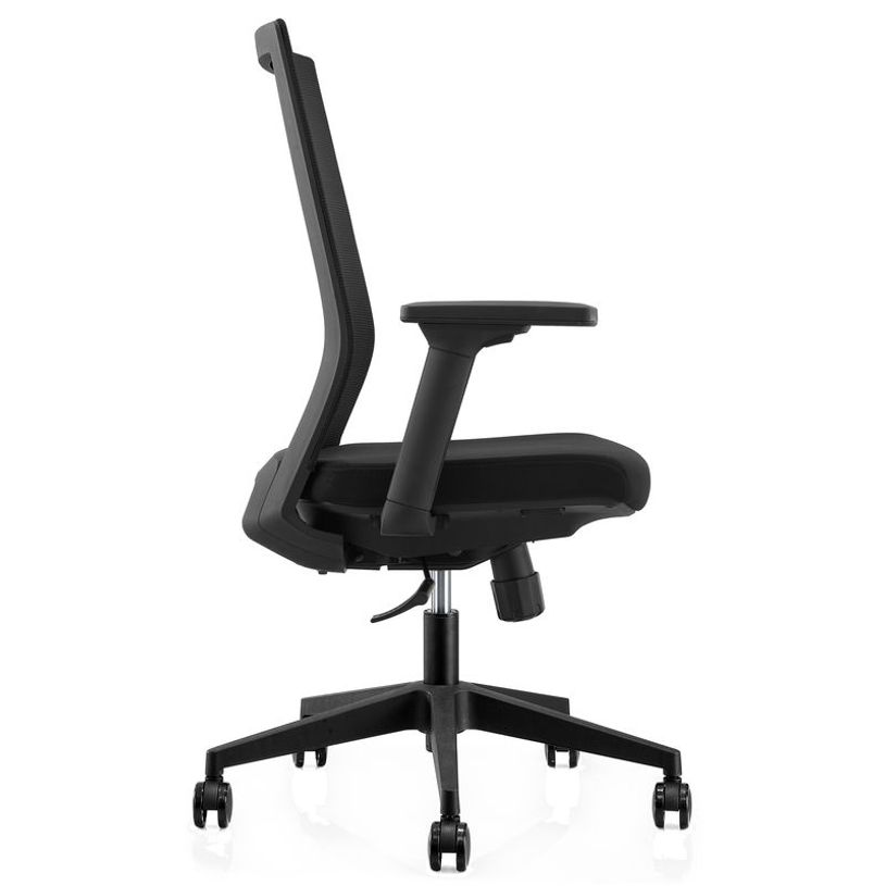 3700339882755-Fauteuil de bureau MAX - accoudoirs réglables - noir-P_79431023_3-2