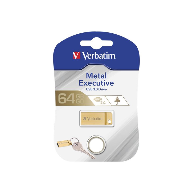 0023942991069-Verbatim Metal Executive - clé USB 64 Go - USB 3.0-P_79431030_4-3