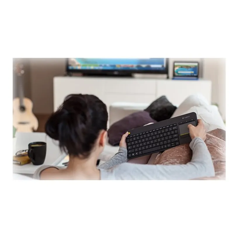 5099206059276-Logitech K400 Plus - clavier sans fil Azerty - avec pavé tactile intégré-P_79431068_11-10