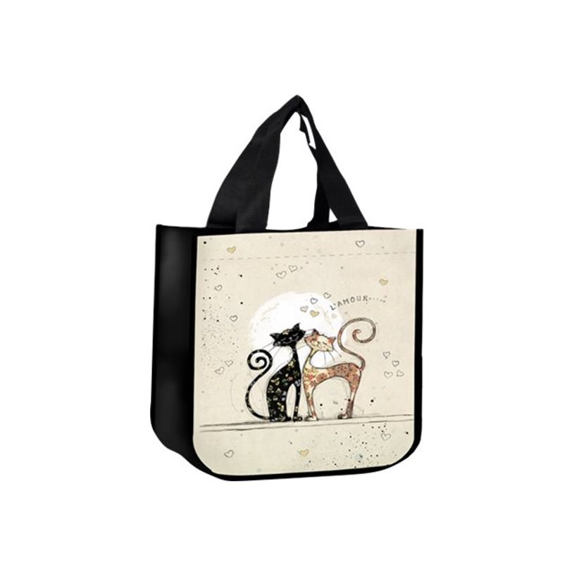 3700572712505-Kiub Bug Art - Sac Cabas - Chat Amoureux-P_79431347_1-0