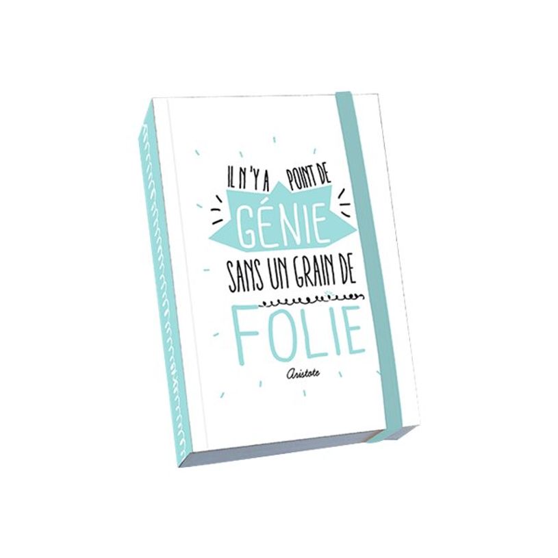 3700572716282-Kiub Typography - Carnet de notes à élastique A6 - Grain de folie-P_79431397_1-0