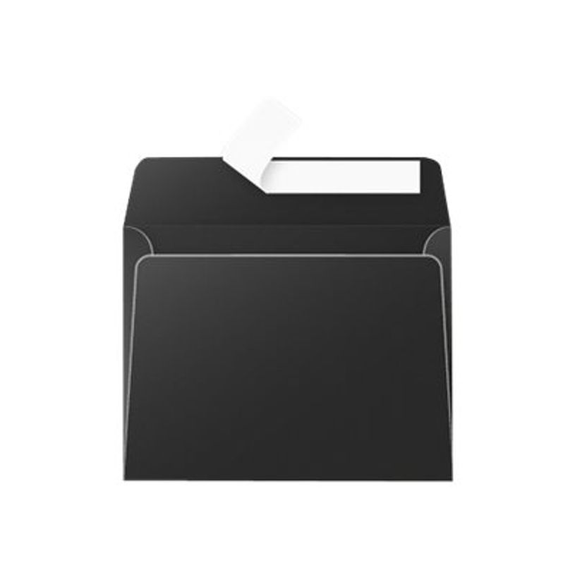 3329680583106-Pollen - 20 Enveloppes - 90 x 140 mm - 120 g/m² - noir-P_79431469_3-0