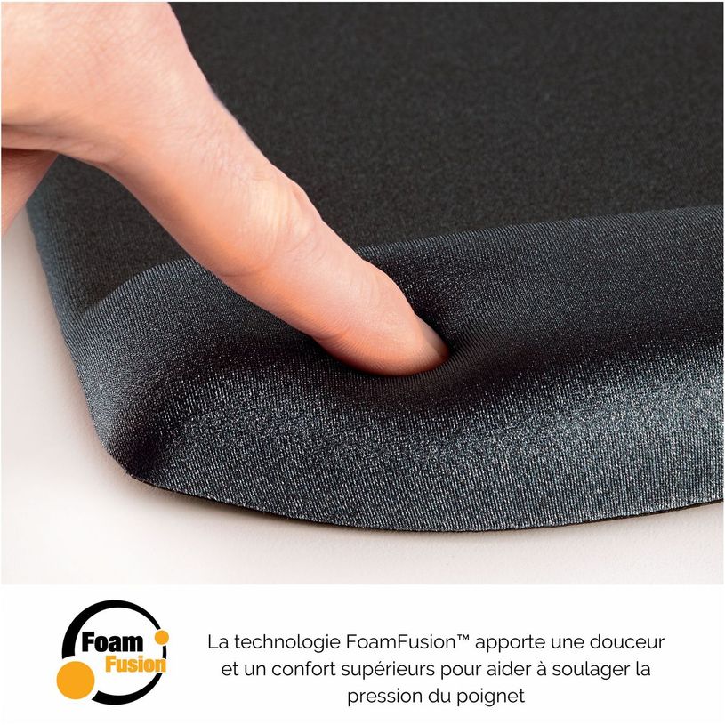 043859718917-Fellowes PlushTouch - Tapis de souris / repose-poignets ergonomique - noir - protection anti-bactérienne Microban - sur-P_79431493_5-2