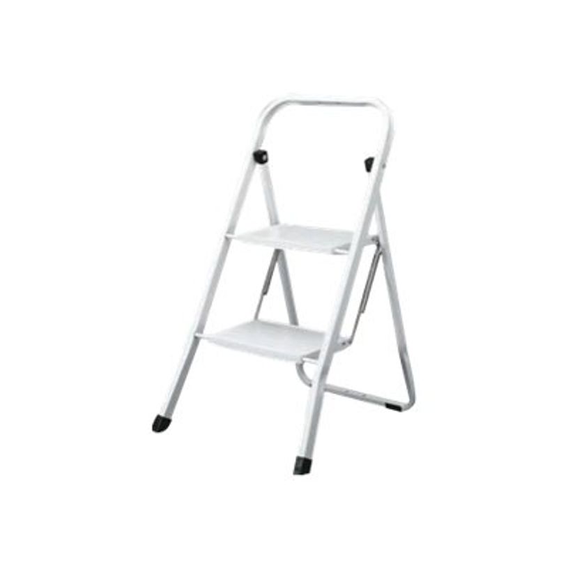 3701254714411-Escabeau - 2 marches - acier - blanc-P_79431533_1-0
