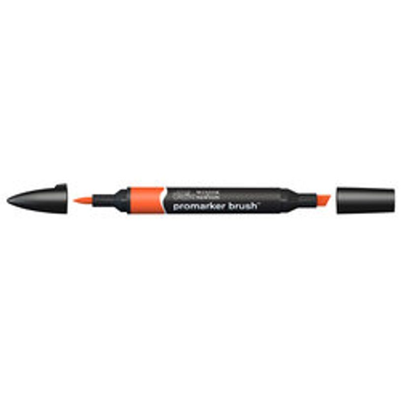 884955042786-BrushMarker - Stylo pinceau et marqueur - orange clair-P_79432678_1-0