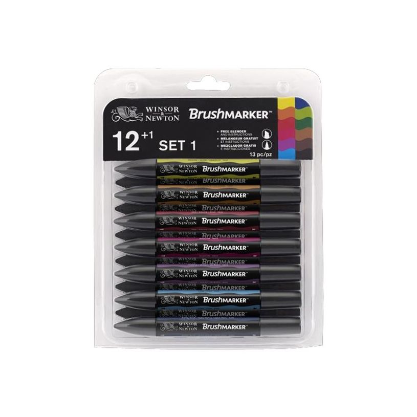 0884955043318-BrushMarker - Pack de 12 stylos pinceaux et marqueurs - teintes vives-P_79432720_2-0