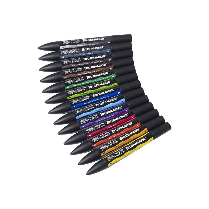 0884955043318-BrushMarker - Pack de 12 stylos pinceaux et marqueurs - teintes vives-P_79432720_3-1