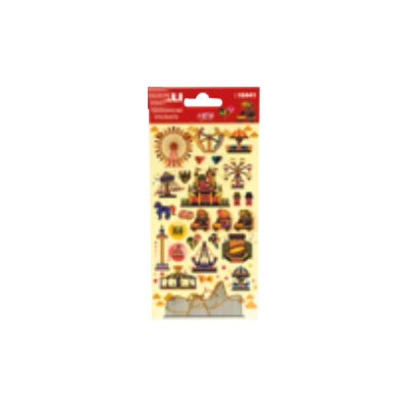 8423614164418-Apli - 1 feuille gommettes manèges-P_79433069_1-0