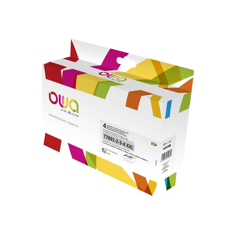 3112539711672-Cartouche compatible Epson T789 - pack de 4 - noir, cyan, magenta, jaune - Owa K10435OW -P_79433119_1-0