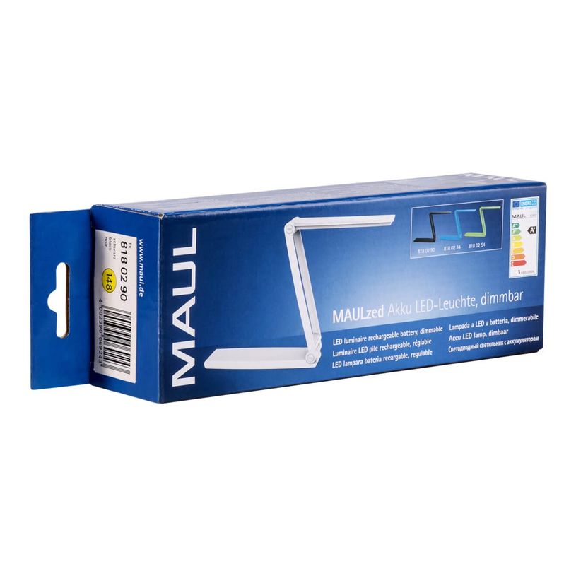 4002390069243-MaulZed - Lampe de bureau mobile LED - réglable - noir-P_79433442_4-15