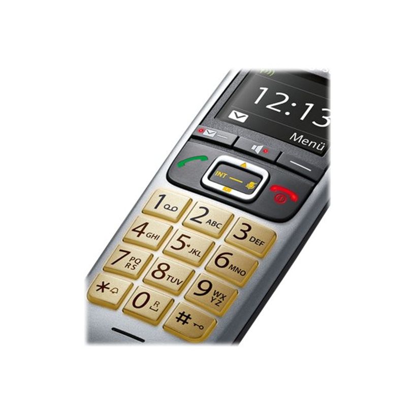 4250366848662-Gigaset E560A - téléphone sans fil - avec répondeur - argent-P_79433962_6-5
