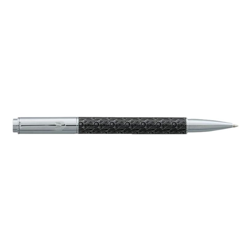 3219912654523-Vuarnet Star Art Deco - Stylo à bille motifs chromés-P_79434051_1-0