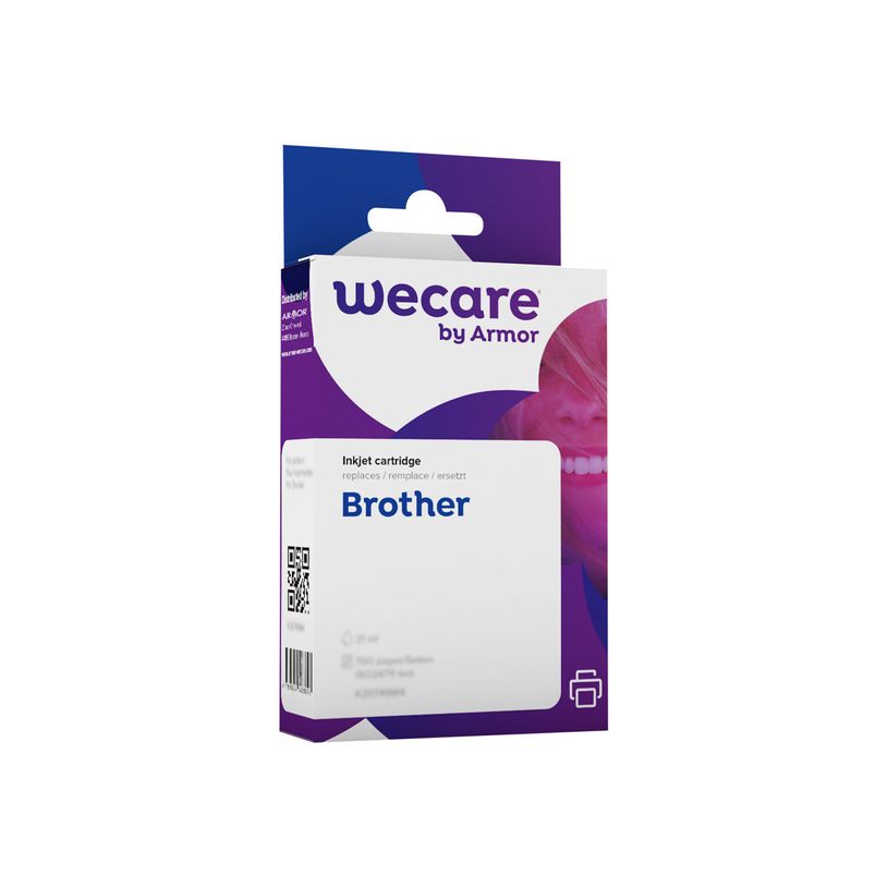 8715057012730-Cartouche compatible Brother LC1100/LC980 - noir - Wecare-P_79434330_1-0